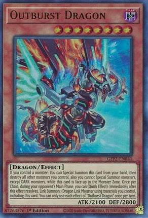 Outburst Dragon (Ultra Rare) [GFP2-EN041] 1st Edition