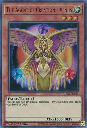 The Agent of Creation - Venus (Ultra Rare) [GFP2-EN049] 1st Edition