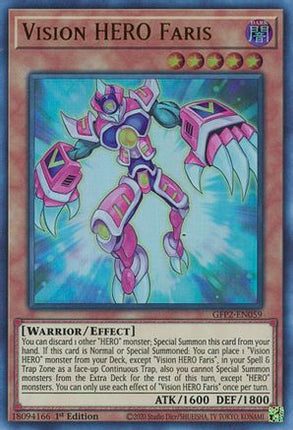 Vision HERO Faris (Ultra Rare) [GFP2-EN059] 1st Edition