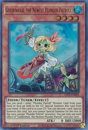 Goldenhair, the Newest Plunder Patroll (Ultra Rare) [GFP2-EN094] 1st Edition