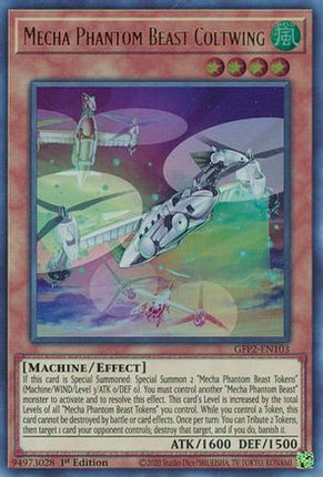 Mecha Phantom Beast Coltwing (Ultra Rare) [GFP2-EN103] 1st Edition