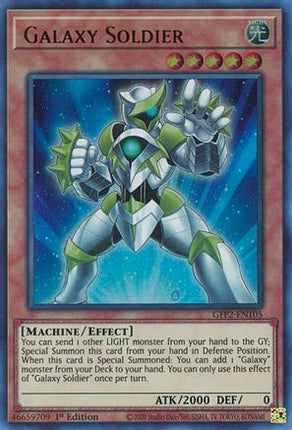 Galaxy Soldier (Ultra Rare) [GFP2-EN105] 1st Edition