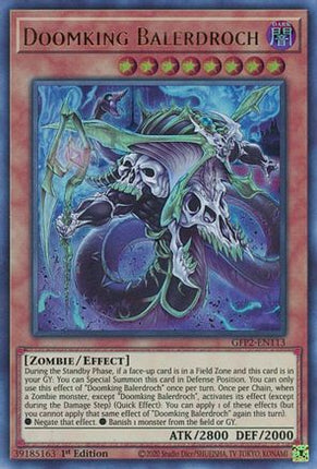 Doomking Balerdroch (Ultra Rare) [GFP2-EN113] 1st Edition