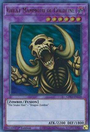 Great Mammoth of Goldfine (Ultra Rare) [GFP2-EN120] 1st Edition