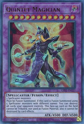 Quintet Magician (Ultra Rare) [GFP2-EN127] 1st Edition