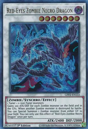 Red-Eyes Zombie Necro Dragon (Ultra Rare) [GFP2-EN133] 1st Edition