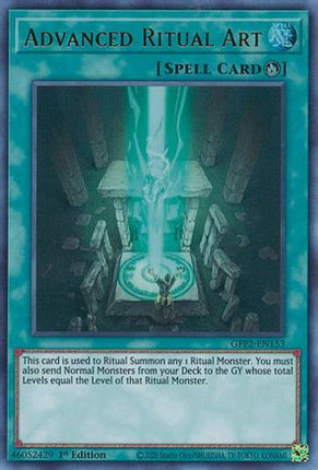 Advanced Ritual Art (Ultra Rare) [GFP2-EN153] 1st Edition