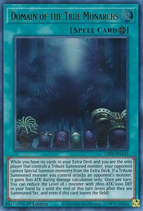 Domain of the True Monarchs (Ultra Rare) [GFP2-EN161] 1st Edition