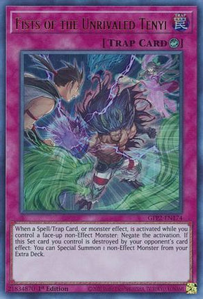 Fists of the Unrivaled Tenyi (Ultra Rare) [GFP2-EN174] 1st Edition