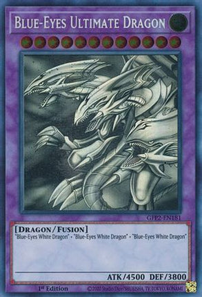 Blue-Eyes Ultimate Dragon (Ghost Rare)  [GFP2-EN181] 1st Edition