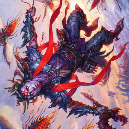 Scion of the Swarm // Scion of the Swarm (Borderless) [Zendikar Rising Art Series]