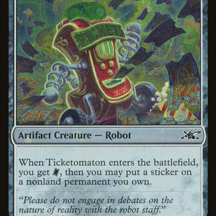 Ticketomaton [Unfinity] Galaxy Foil
