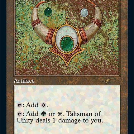 Talisman of Unity (Retro) [Secret Lair Drop]