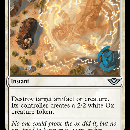 Bovine Intervention [Outlaws of Thunder Junction] Foil