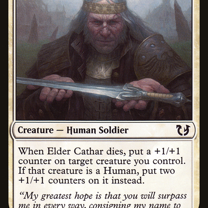 Elder Cathar [Duel Decks: Blessed vs. Cursed]