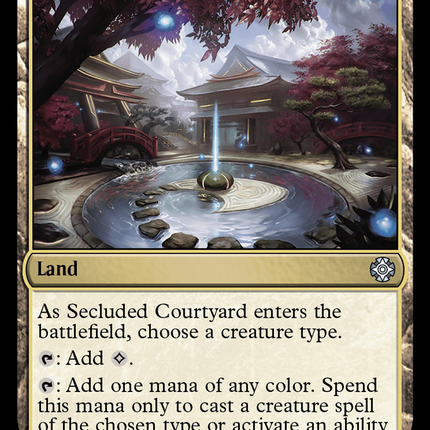 Secluded Courtyard [The Lost Caverns of Ixalan Commander]