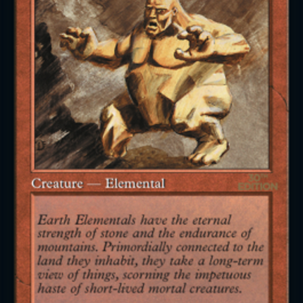 Earth Elemental (Retro) [30th Anniversary Edition]