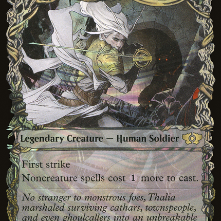 Thalia, Guardian of Thraben (Showcase) [Multiverse Legends] Halo Foil