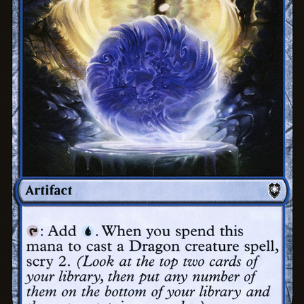 Lapis Orb of Dragonkind [Commander Legends: Battle for Baldur's Gate]
