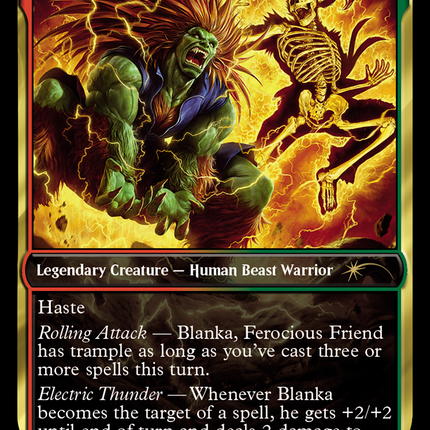 Blanka, Ferocious Friend [Secret Lair Drop]