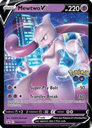 Mewtwo V (SWSH223) [Sword & Shield: Black Star Promos]