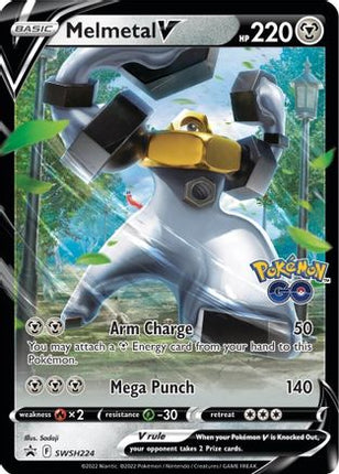 Melmetal V - SWSH224 - SWSH224/null [SWSH: Sword & Shield Promo Cards] Holofoil