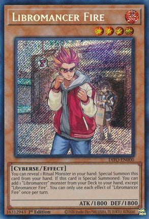 Libromancer Fire (Secret Rare) [DIFO-EN000] 1st Edition