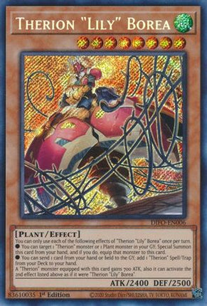Therion "Lily" Borea (Secret Rare) [DIFO-EN006] 1st Edition