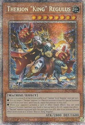 Therion "King" Regulus (Starlight Rare)  [DIFO-EN007] 1st Edition