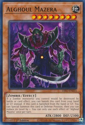 Alghoul Mazera (Common / Short Print) [DIFO-EN014] 1st Edition