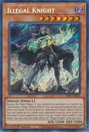 Illegal Knight (Secret Rare) [DIFO-EN023] 1st Edition