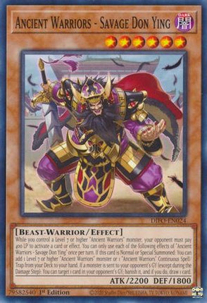 Ancient Warriors - Savage Don Ying (Common / Short Print) [DIFO-EN024] 1st Edition