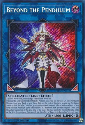 Beyond the Pendulum (Secret Rare) [DIFO-EN048] 1st Edition