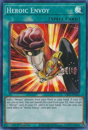 Heroic Envoy (Super Rare) [DIFO-EN061] 1st Edition