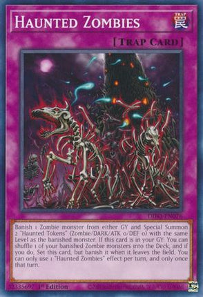 Haunted Zombies (Common / Short Print) [DIFO-EN076] 1st Edition