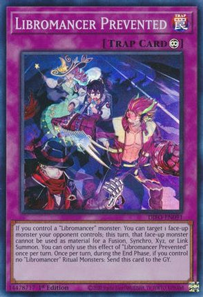 Libromancer Prevented (Super Rare) [DIFO-EN091] 1st Edition