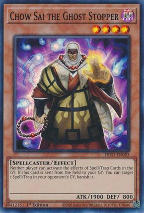 Chow Sai the Ghost Stopper (Super Rare) [DIFO-EN093] 1st Edition