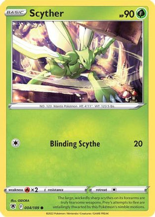 Scyther (004) - 4/189 [SWSH10: Astral Radiance]