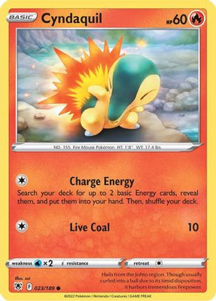 Cyndaquil - 23/189 [SWSH10: Astral Radiance] Reverse Holofoil