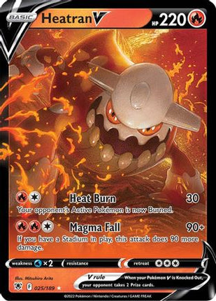Heatran V - 25/189 [SWSH10: Astral Radiance] Holofoil