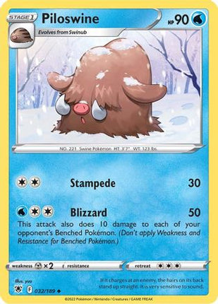 Piloswine - 32/189 [SWSH10: Astral Radiance]