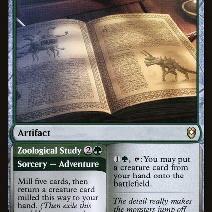 Monster Manual // Zoological Study [Commander Legends: Battle for Baldur's Gate]