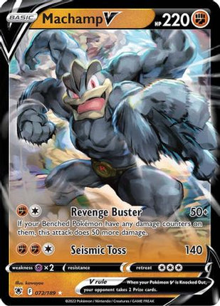 Machamp V - 72/null [SWSH10: Astral Radiance] Holofoil
