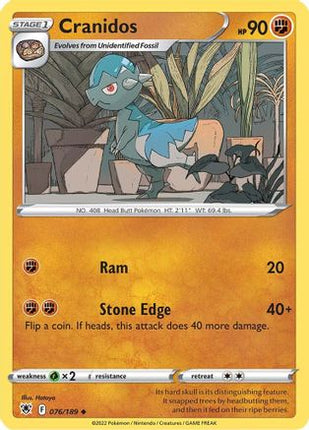 Cranidos - 76/189 [SWSH10: Astral Radiance]