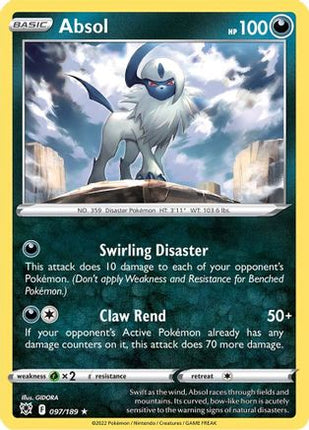 Absol - 97/189 [SWSH10: Astral Radiance] Holofoil