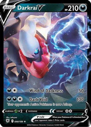 Darkrai V - 98/null [SWSH10: Astral Radiance] Holofoil