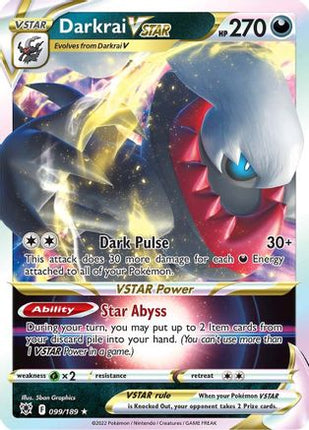 Darkrai VSTAR - 99/null [SWSH10: Astral Radiance] Holofoil