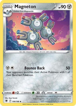 Magneton - 106/189 [SWSH10: Astral Radiance] Reverse Holofoil