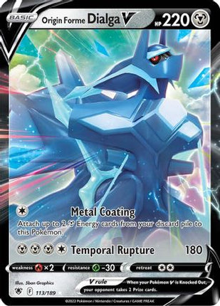 Origin Forme Dialga V - 113/null [SWSH10: Astral Radiance] Holofoil