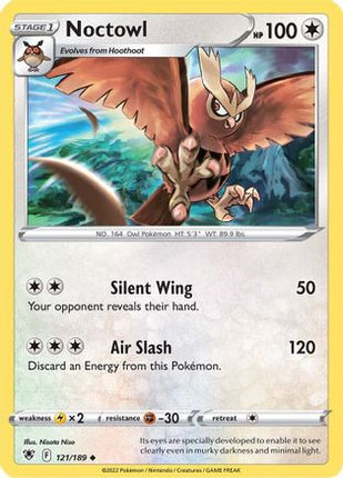 Noctowl - 121/189 [SWSH10: Astral Radiance] Reverse Holofoil